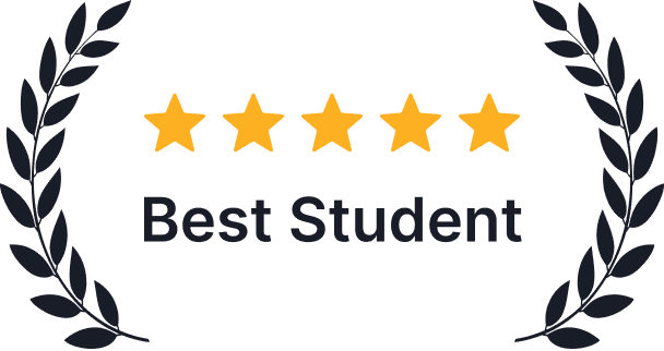 Best Student Laurel Badge